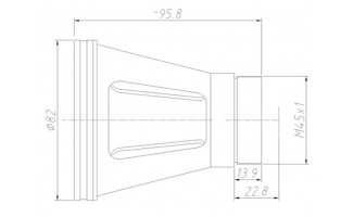 Легкие объективы 75 мм f/1,0 для тепловидения LWIR